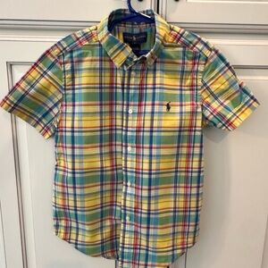 Ralph Lauren Colorful Plaid Shirt